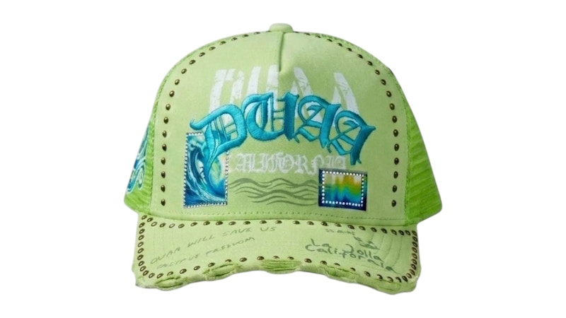 DUAA Wave Hat Neon Green