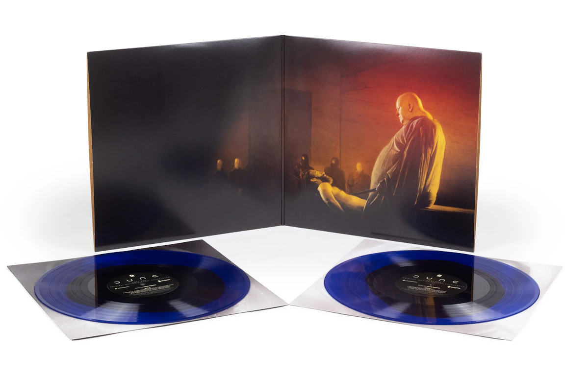 Dune Original Motion Picture Soundtrack 2022 SDCC Mondo Exclusive 2XLP (Edition of 500) Vinyl Black/Blue