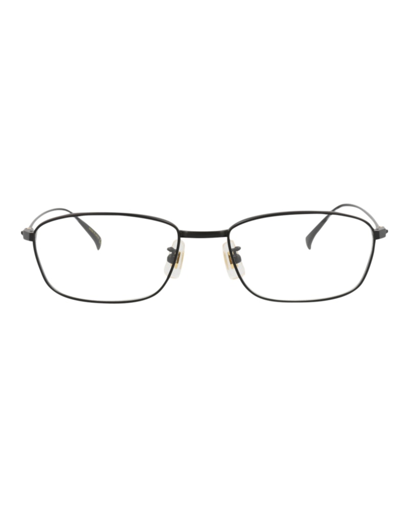 Pre-owned Dunhill Men's  Squareframe Titanium Optical Frames In Black Black Transparent (du0008oj/30009689/001)