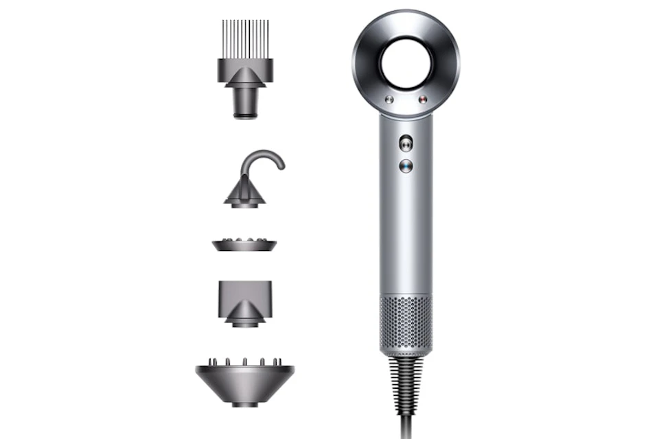 Dyson Supersonic Hair Dryer (US Plug) 386840-01 White/Silver