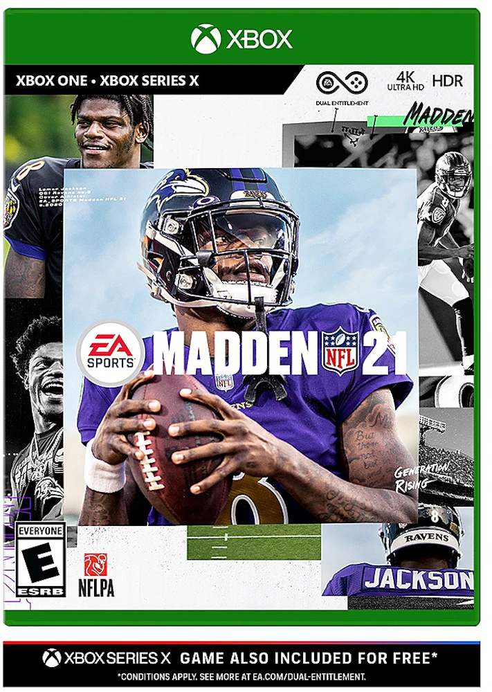 EA Sports Xbox Series X/One Madden NFL 21 Video Game - US