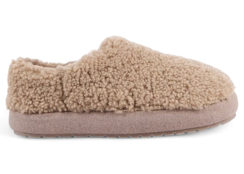 Pre-owned Emu Australia Women's Aston Slipper Sneakers In Mushroom In Brown