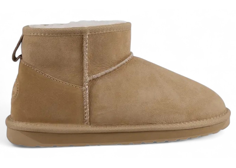 Pre-owned Emu Australia Women's Stinger Micro Boot Sneakers In Sand