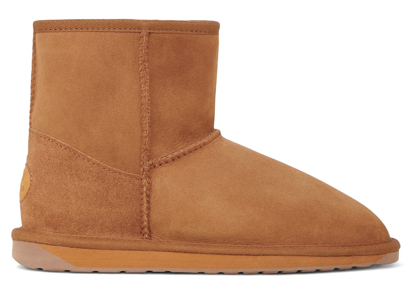 Pre-owned Emu Australia Stinger Mini Boot (women's) Sneakers In Chestnut In Brown