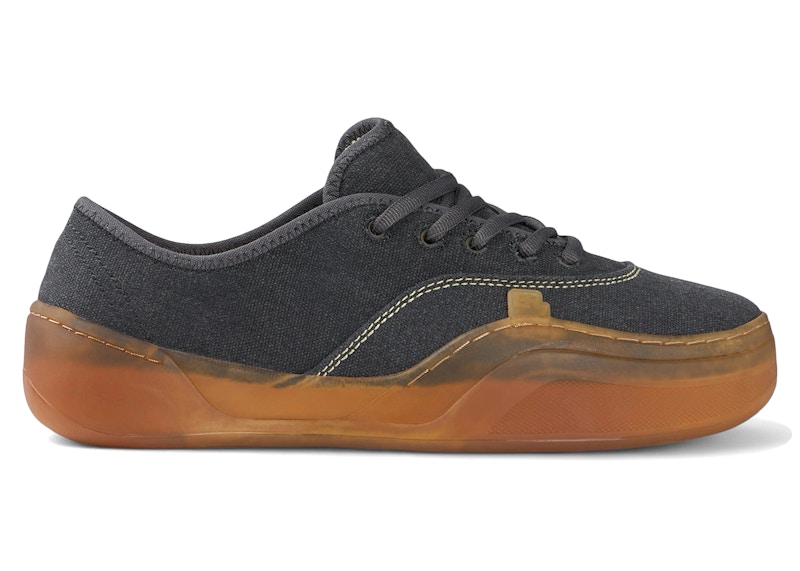 Pre-owned Erl Men's  Camino Low Skate Sneakers In Black