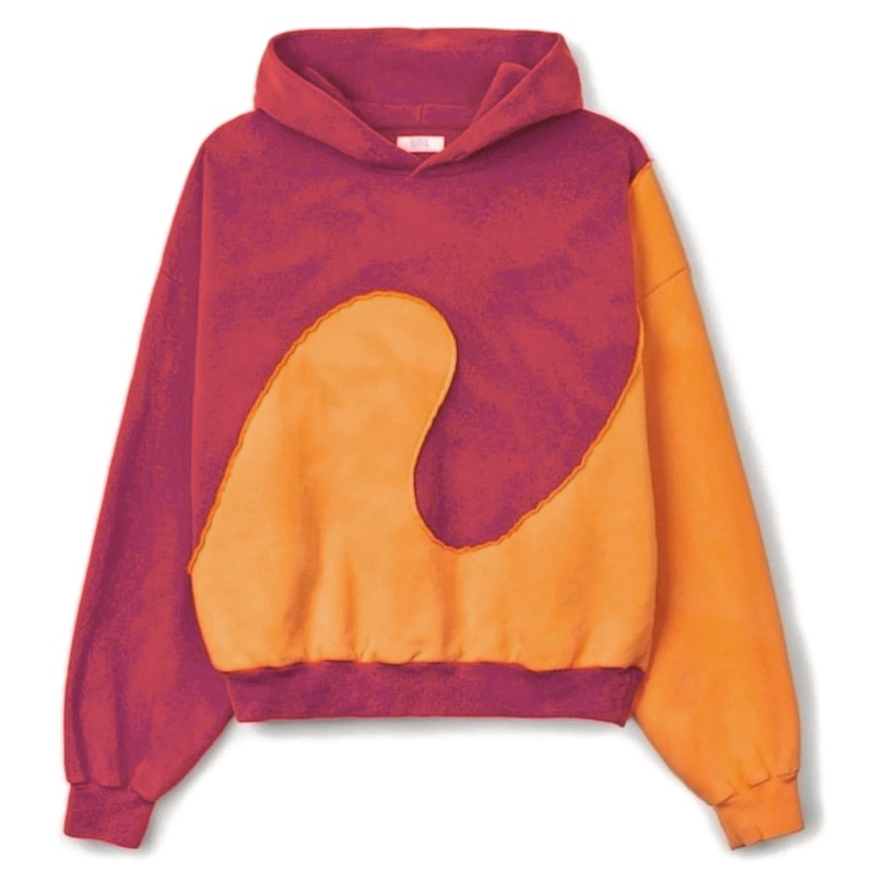 Red and orange hoodie sale