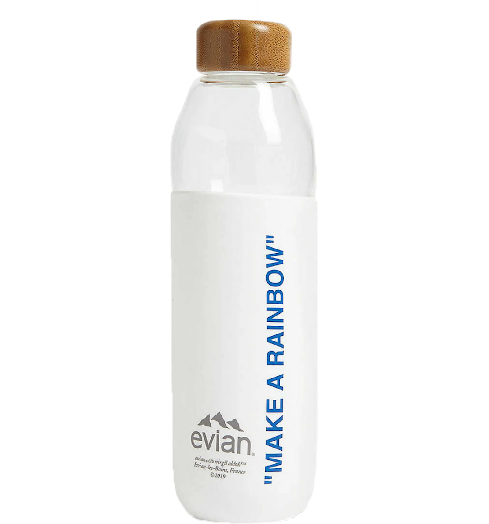 Evian virgil abloh prix best sale