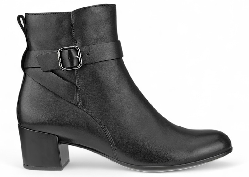 Pre-owned Ecco Dress Classic 35 Heeled Boot (women's) Sneakers In Black