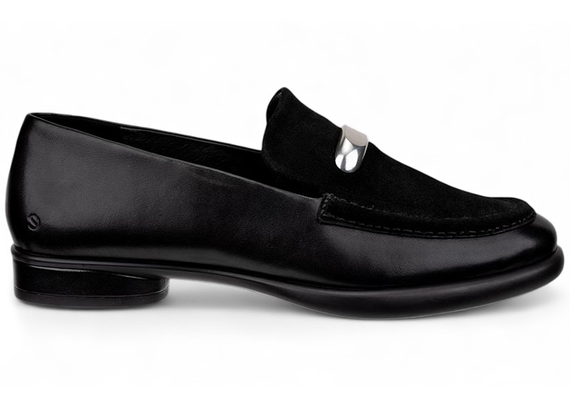 Pre-owned Ecco Sculpted Lx Loafer (women's) Sneakers In Black