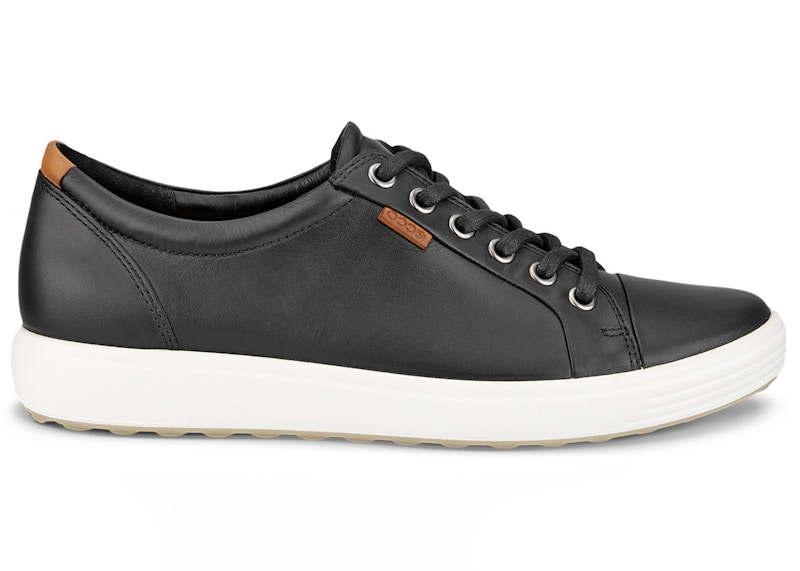 Pre-owned Ecco Soft 7 (women's) Sneakers In Black/white In Multi