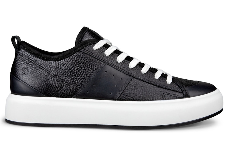 Pre-owned Ecco Street Ace (women's) Sneakers In Black/white In Multi