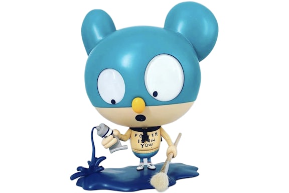 Edgar Plans x Misha Made Hero Artist Figura de vinilo Azul