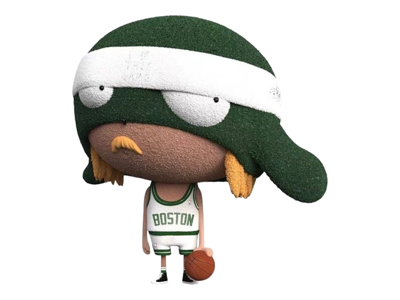Edgar Plans x NBA 75th Anniversary Boston Celtics White Plush - US