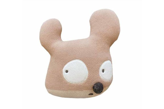 Edgar Plans x Woolable Miss Mighty Mouse Cushion