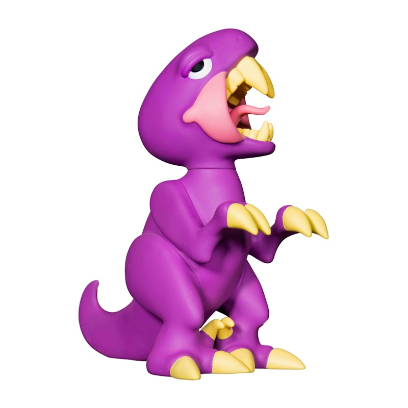Elbo Purple Raptor (6 inch) Vinyl Toy