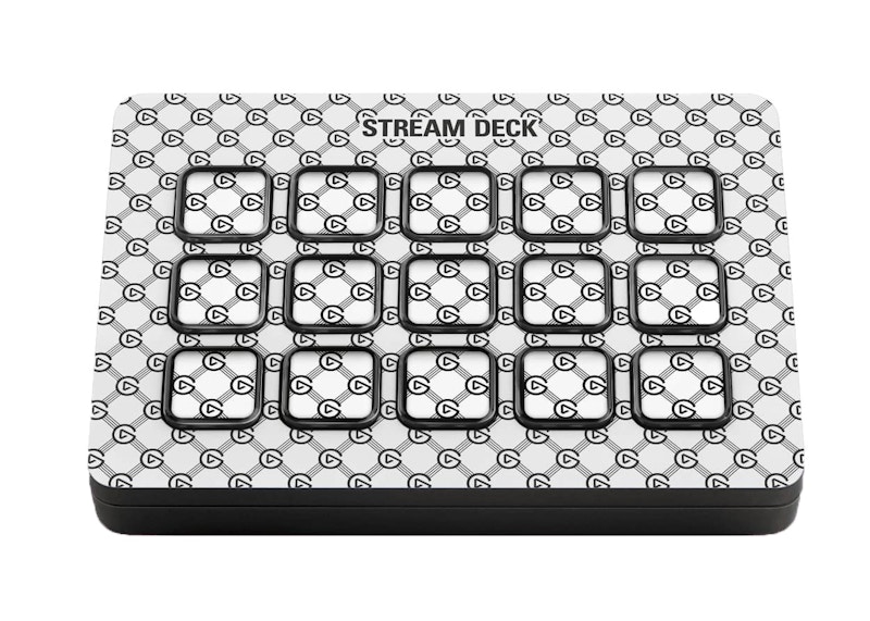 Elgato Steam Deck MK.2 X Edition Faceplate White/Black - US