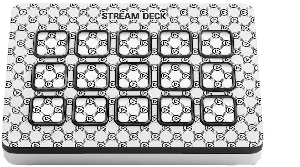 Elgato Steam Deck MK.2 X Edition Faceplate White/White - FR