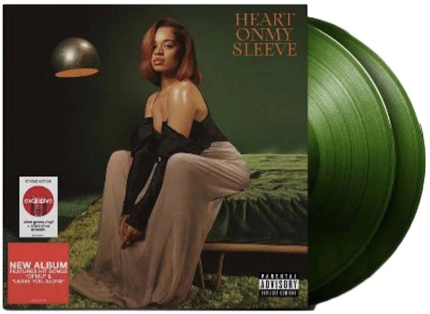 Ella Mai Heart On My Target Exclusive 2XLP Vinyl Olive Green - US
