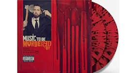 Eminem Music To Be Murdered By Limited Edition 2XLP Vinyl Red & Black Splatter