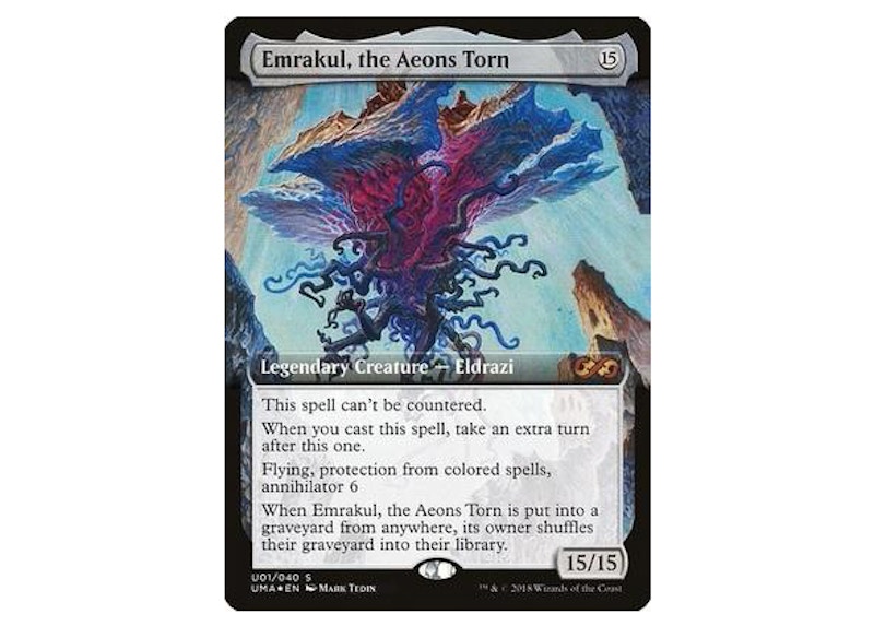 Emrakul, The Aeons Torn (Extended Art)(Foil) Magic The Gathering TCG
