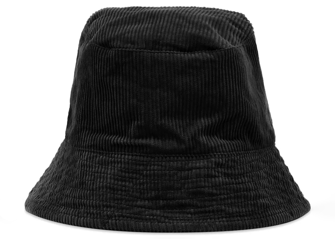 Engineered Garments 8W Corduroy Bucket Hat Black Men's