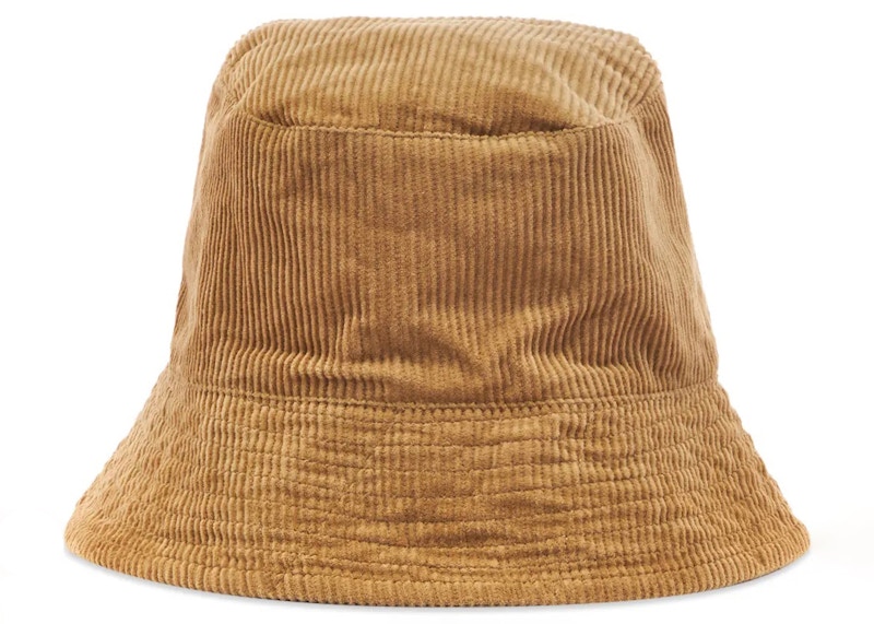 Engineered Garments 8W Corduroy Bucket Hat Khaki - SS21 男装- CN