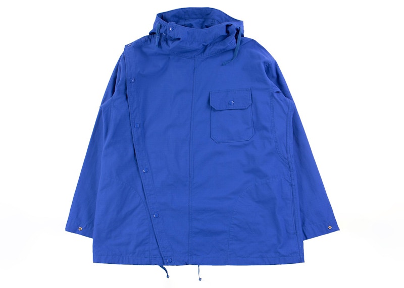 Engineered Garments Cotton Sonor Shirt Jacket Royal - SS21 男士- TW