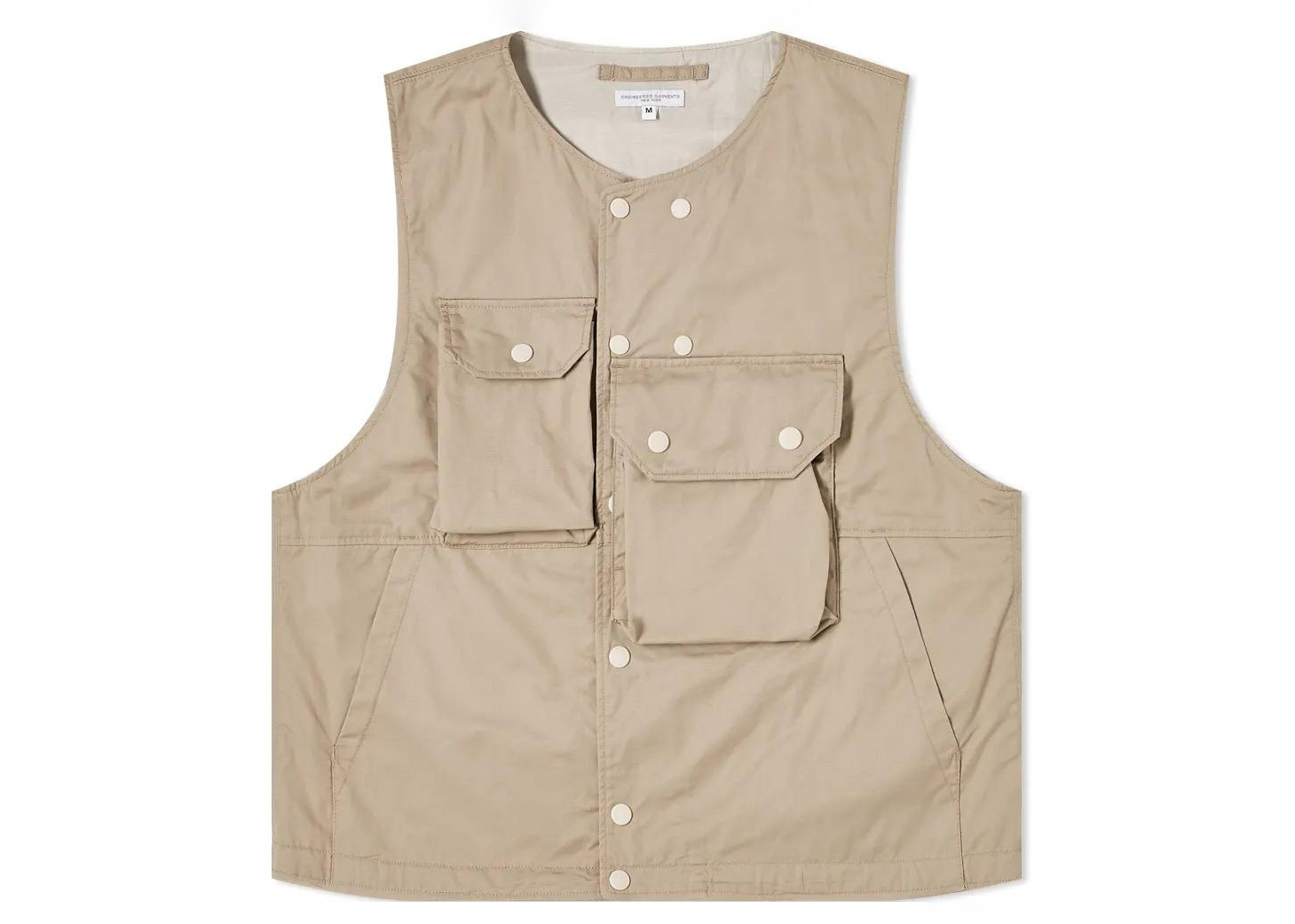 買取公式engineered garments cover vest M /// needles nigel cabourn sassafras ブルーナボインが好きな方へ パンツ シャツ ジャケット Mサイズ