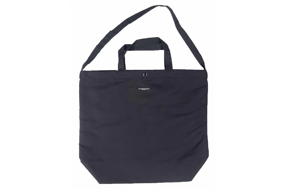 Engineered Garments Double Cloth Carry All Tote Bag Black - SS21 Men's - US