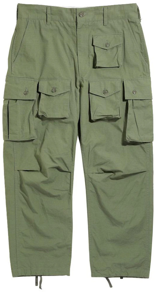 Engineered Garments FA Ripstop Cotton Pant Olive - SS21 Men's - US
