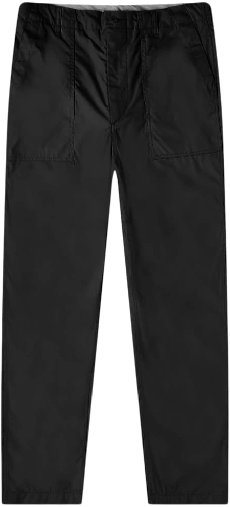 Engineered Garments Fatigue Coated Twill Pant Black - SS22 Men's - GB