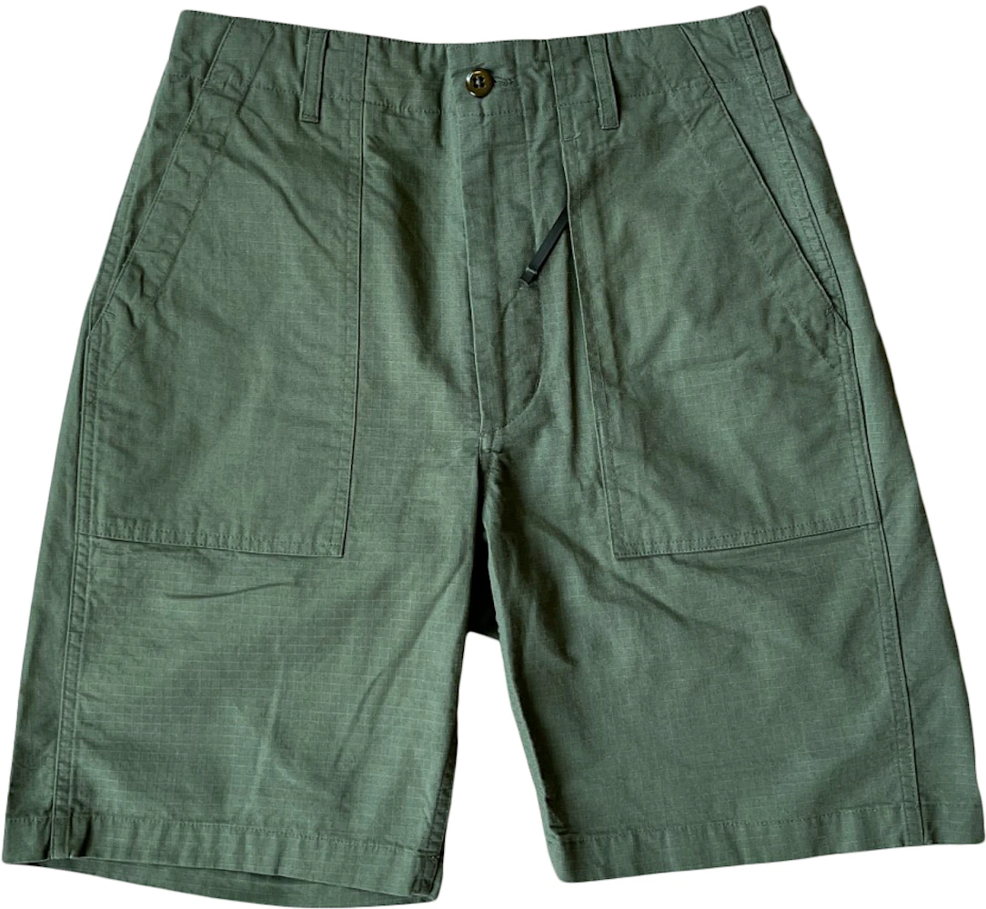 Engineered Garments Fatigue Cotton Ripstop Short Olive Men's - SS22 - US