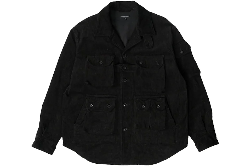 Engineered Garments Interliner Hooded Jacket Black - FW22 Men's - US