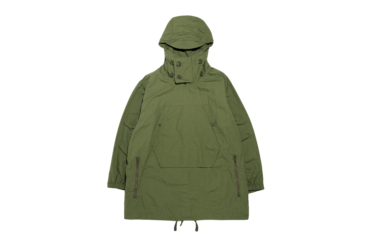 Engineered Garments Over Parka Olive - SS22 - US