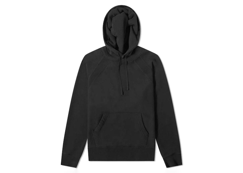 Engineered Garments Plain Raglan Hoodie Black Men's - SS21 - US