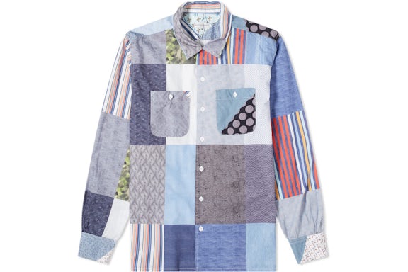 Engineered Garments Random Patch Classic Shirt Multi