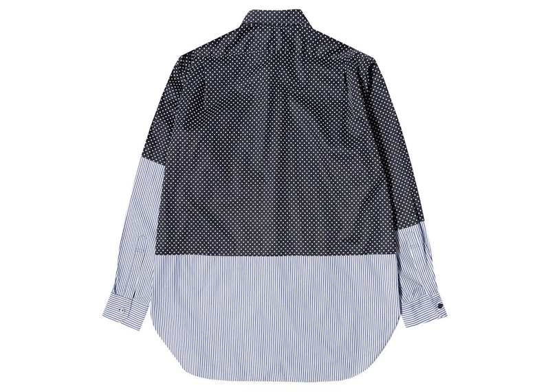 Engineered Garments Spread Collar Shirt Navy Men's - SS21 - US