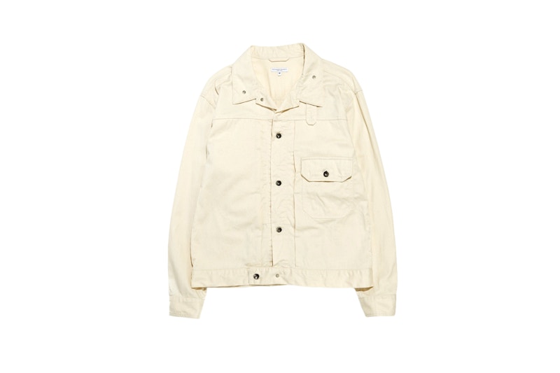 Engineered Garments Trucker Jacket Natural Twill - SS22 Men's - US