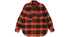 Engineered Garments Work Shirt Orange/Navy