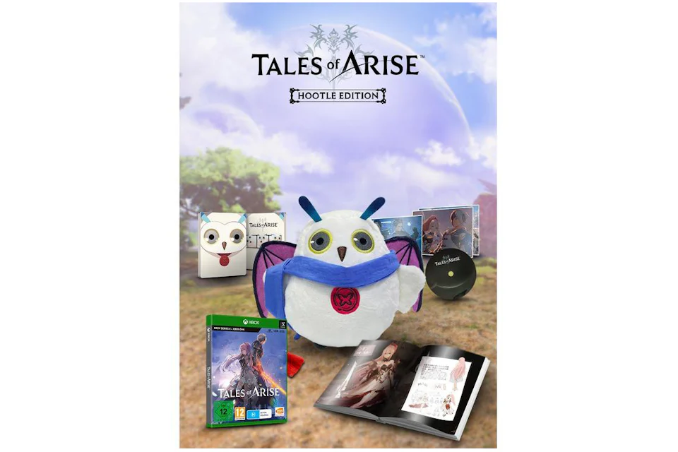 Entegron Xbox Tales of Arise Exclusive Hootle Edition Video Game Bundle