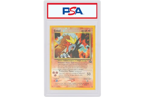 Entei 2001 Pokemon TCG 3 Movie Promo Reverse Holo #34 (PSA or BGS Graded) - 2001 - US Entei 2001 Pokemon TCG 3 Movie Promo Reverse Holo #34 (PSA or BGS Graded) - 2001 - US