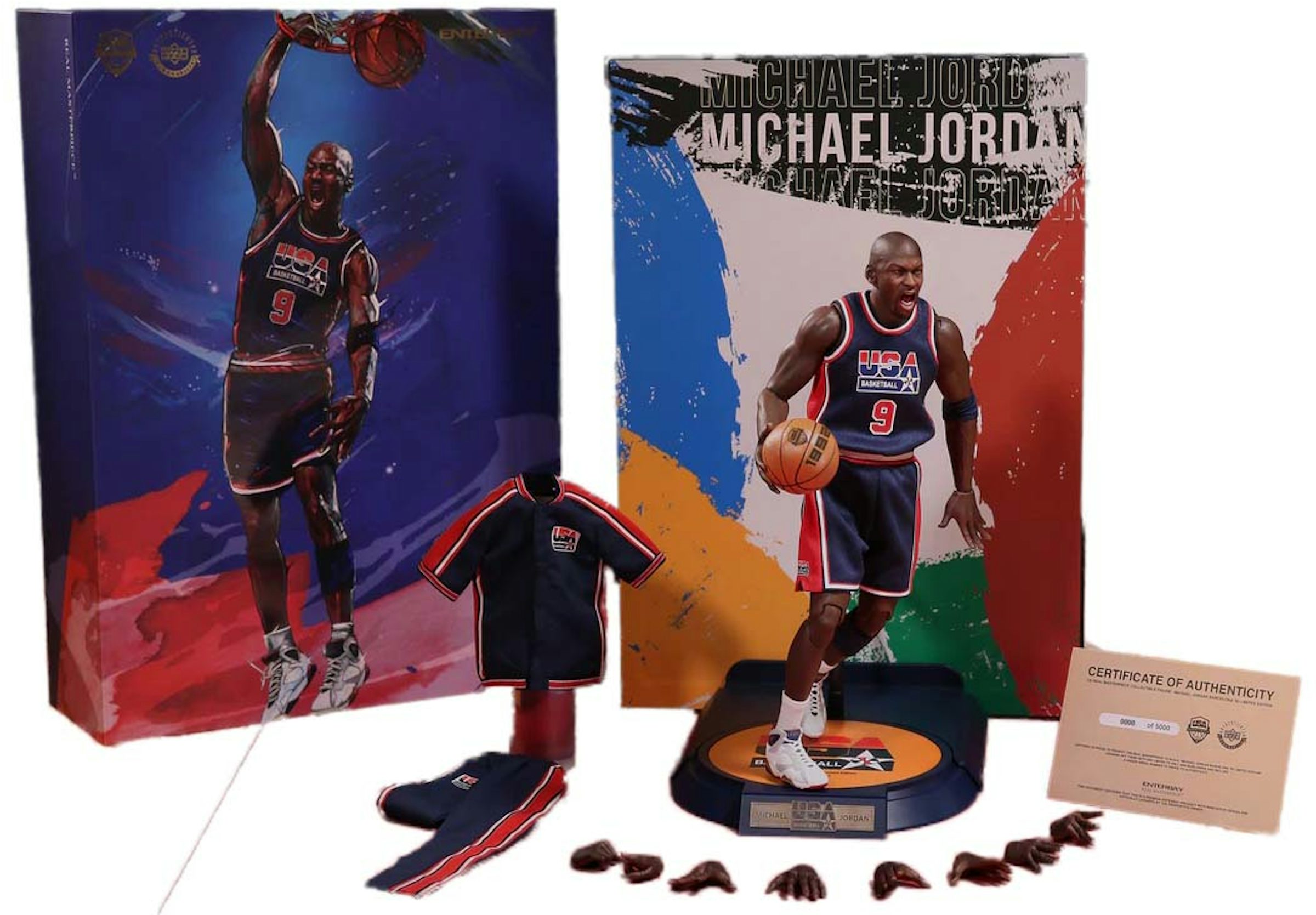 1/9 LeBron James Action Figure & 1/9 Basketball Hoop Combo Set