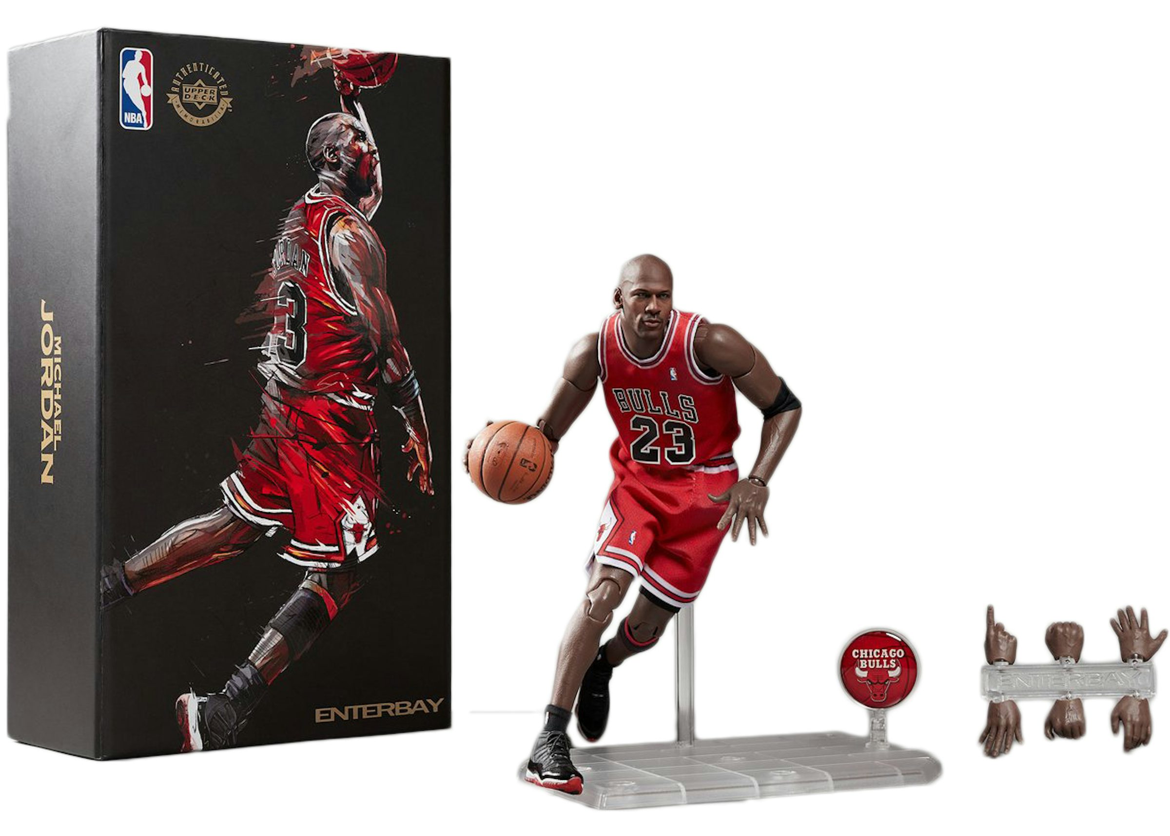 Enterbay 1/9 Motion Masterpiece - NBA Collection Michael Jordan Action  Figure - US