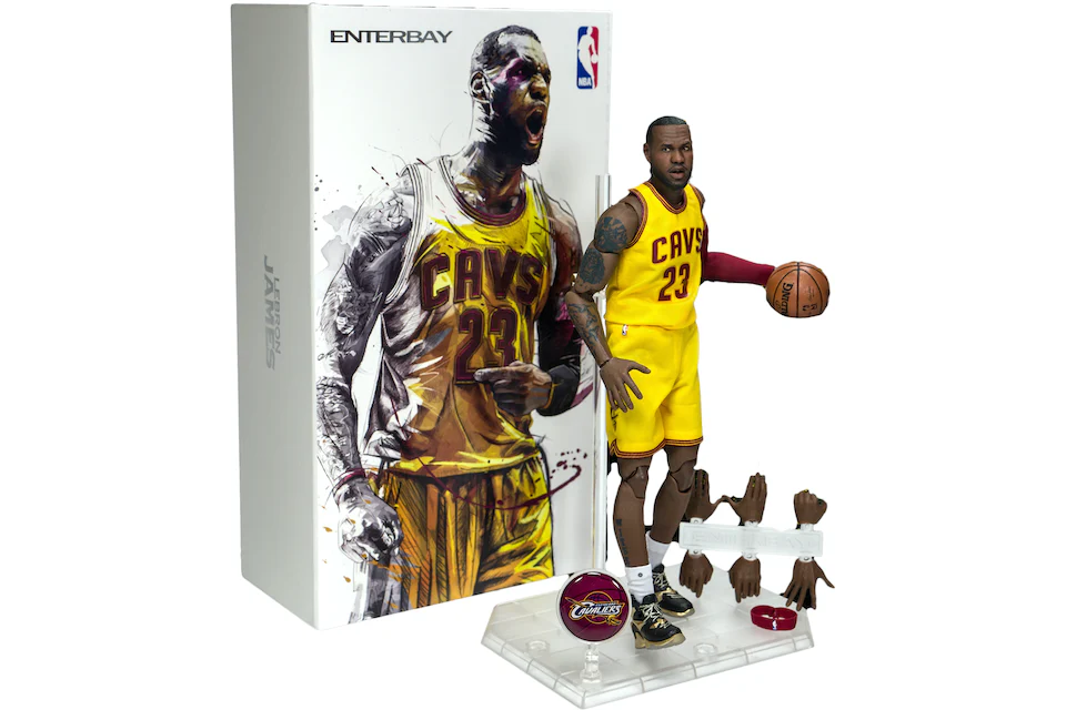Enterbay Motion Masterpiece NBA Collection LeBron James 1/9 Scale Action Figure