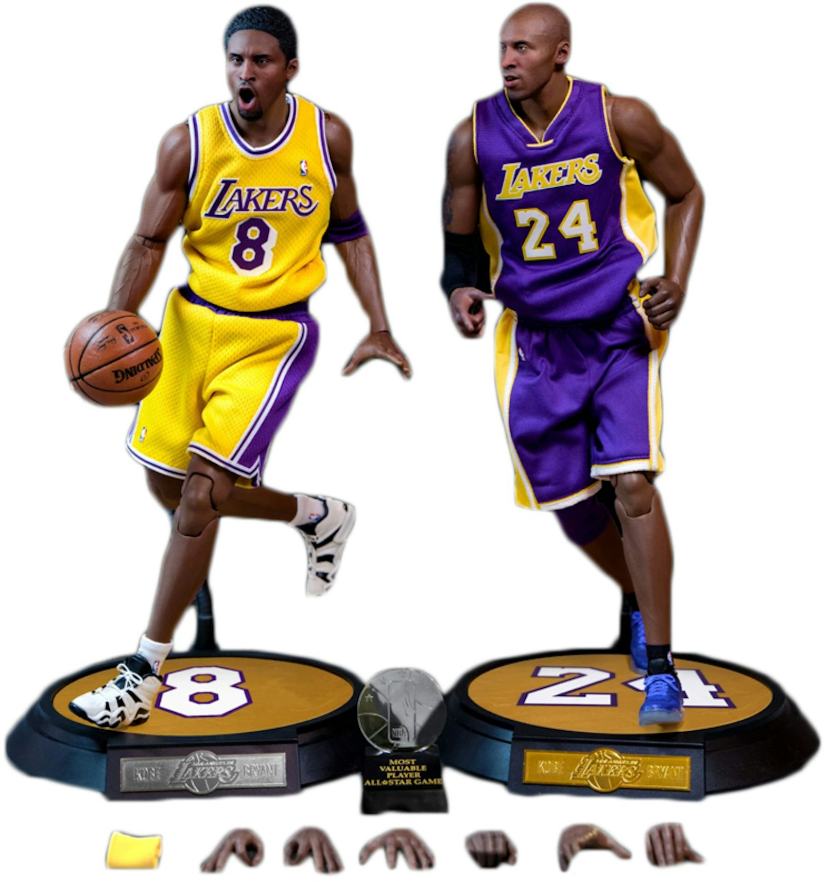 Enterbay NBA Collection Kobe Bryant LA Lakers 1/6 Scale Real