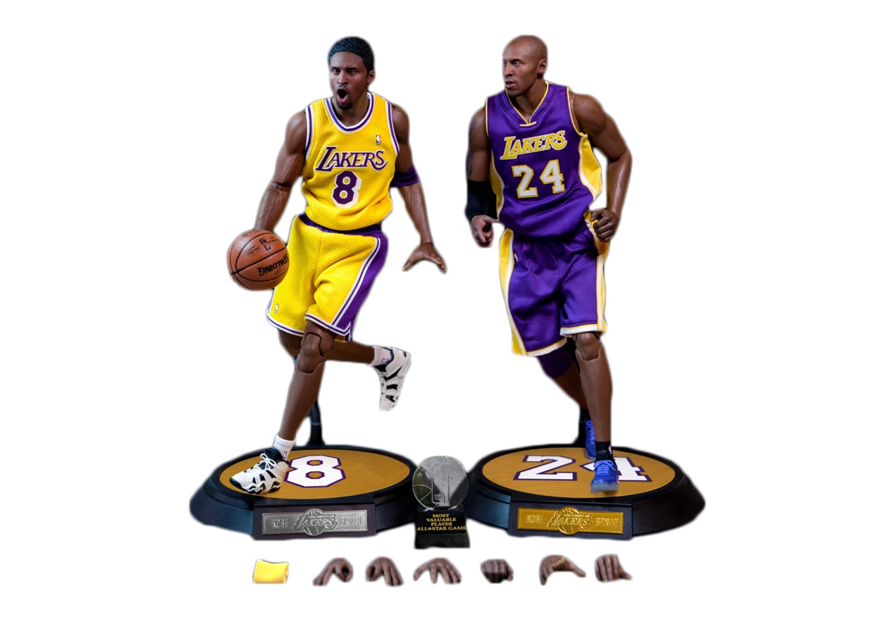 Enterbay NBA Collection Kobe Bryant LA Lakers 1/6 Scale Real Masterpiece  Action Figure Set - JP
