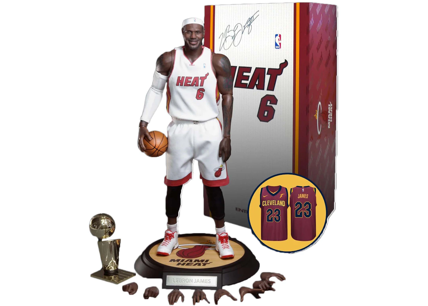 Miami Heat Match Nba Heure Française Enterbay NBA Collection Real