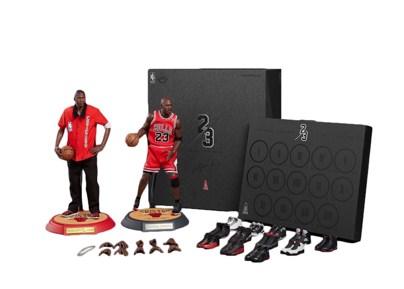 Away　Edition　Jordan　Final　Set　NBA　1/6　Michael　Figure　Action　Enterbay　Bulls　Chicago　US