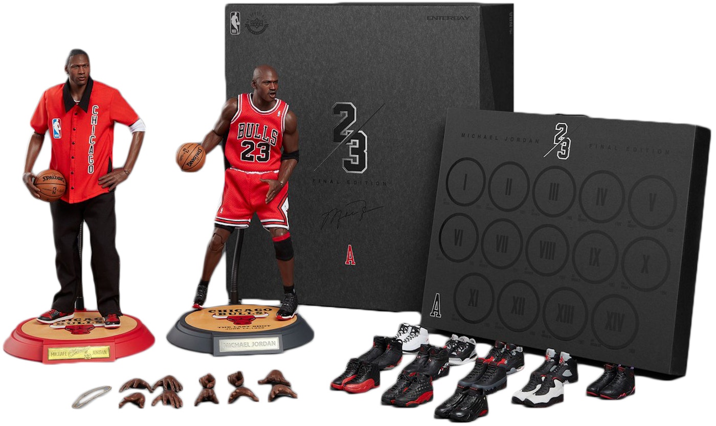 Enterbay NBA Final Edition Michael Jordan Chicago 1/6 Action Figure Set -