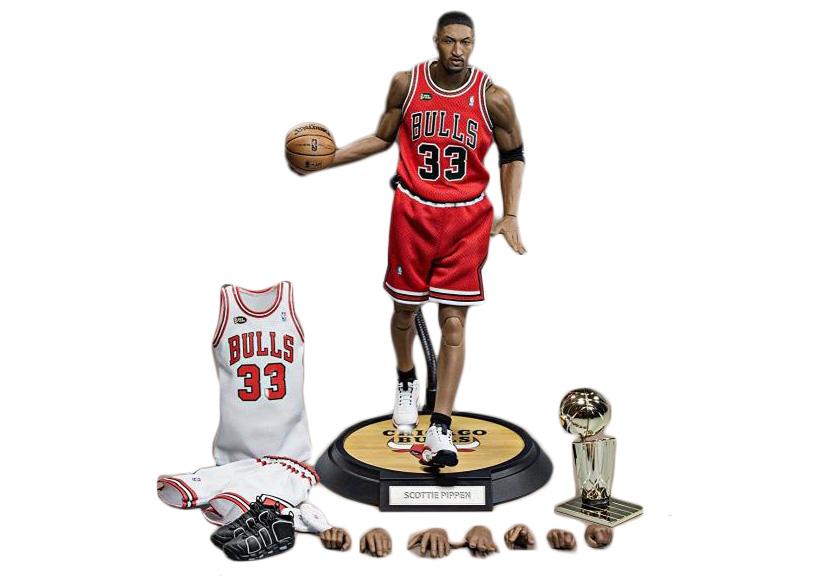 Enterbay NBA Real Masterpiece Scottie Pippen 1/6 Scale Action Figure